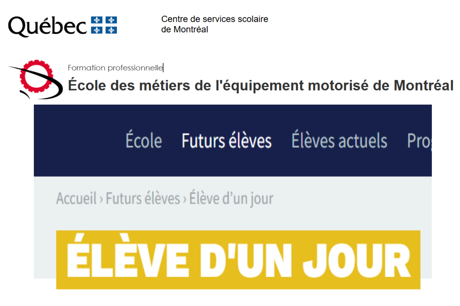 Aperçu Compétences Québec